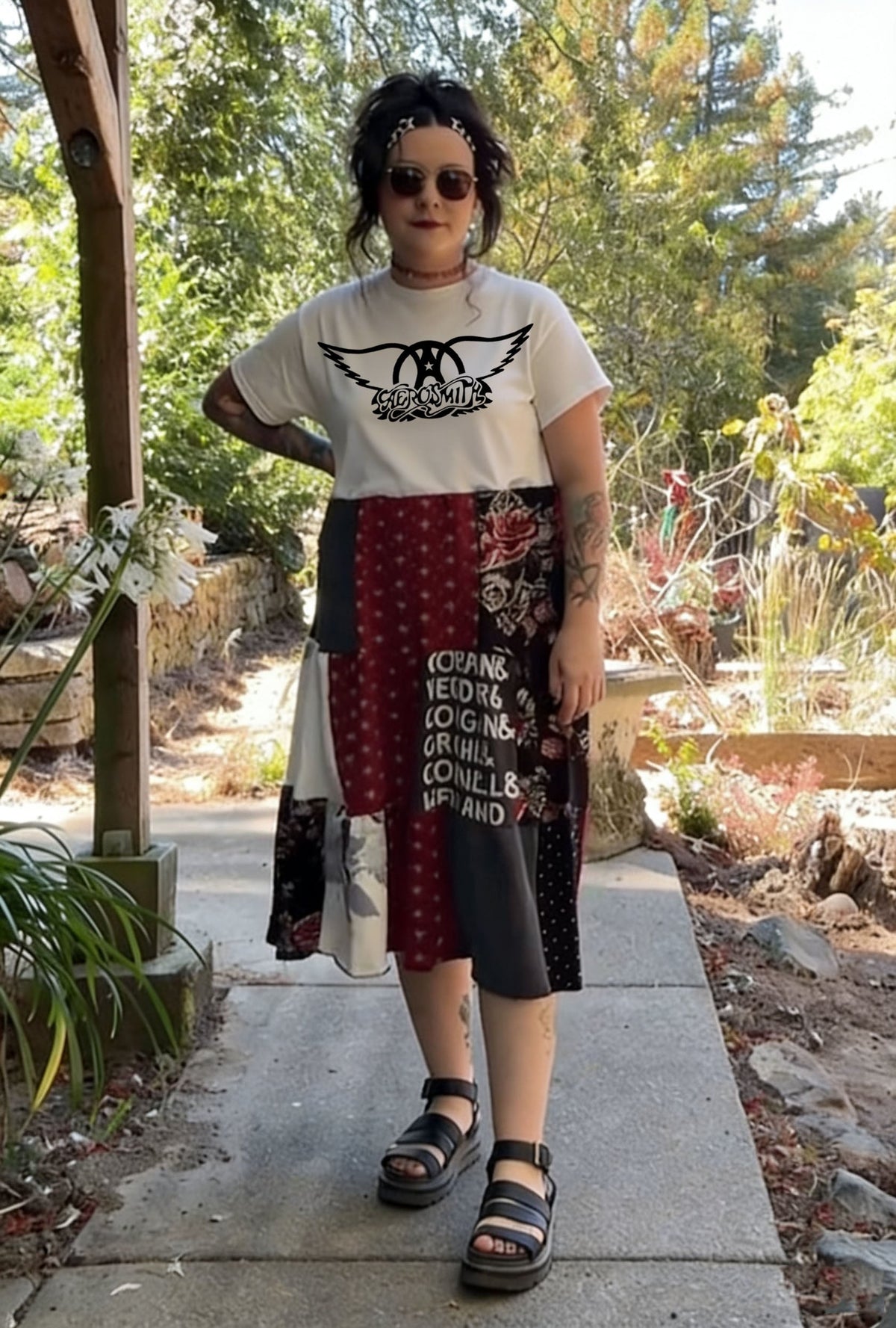 Aerosmith Upcycled Tee