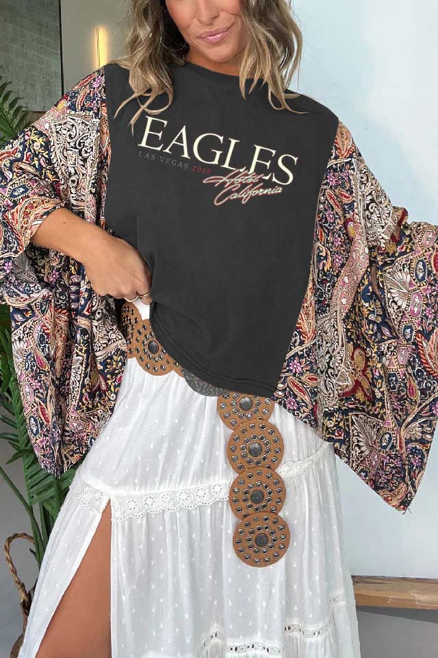 Eagles Hotel California Las Vegas 2019 Mix & Match Tee（No Patch）