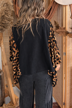 Dolly Parton Mix & Match Tee Black Cheetah（No Patch）