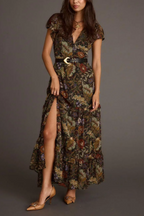 Sundance Floral Paisley Maxi Dress