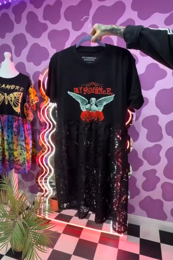 My Chemical Romance Recycled Dress
