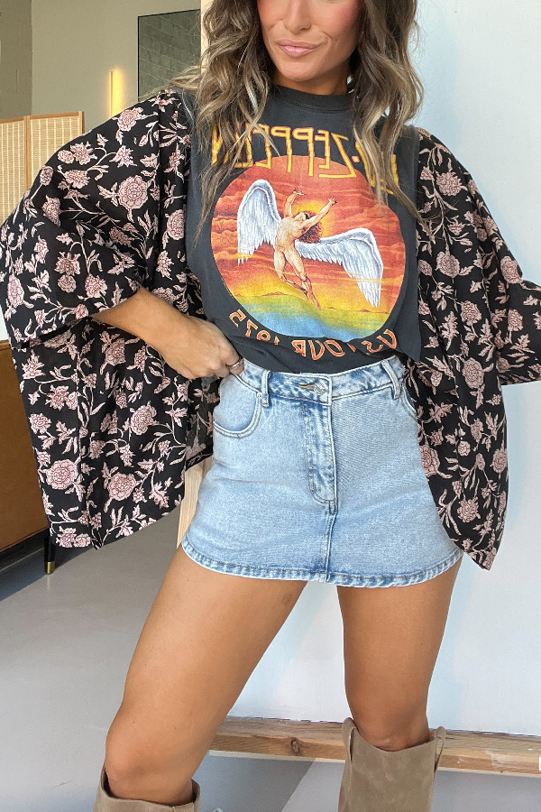 Mix Match Tee Black