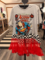 Super Man Upcycled Tee