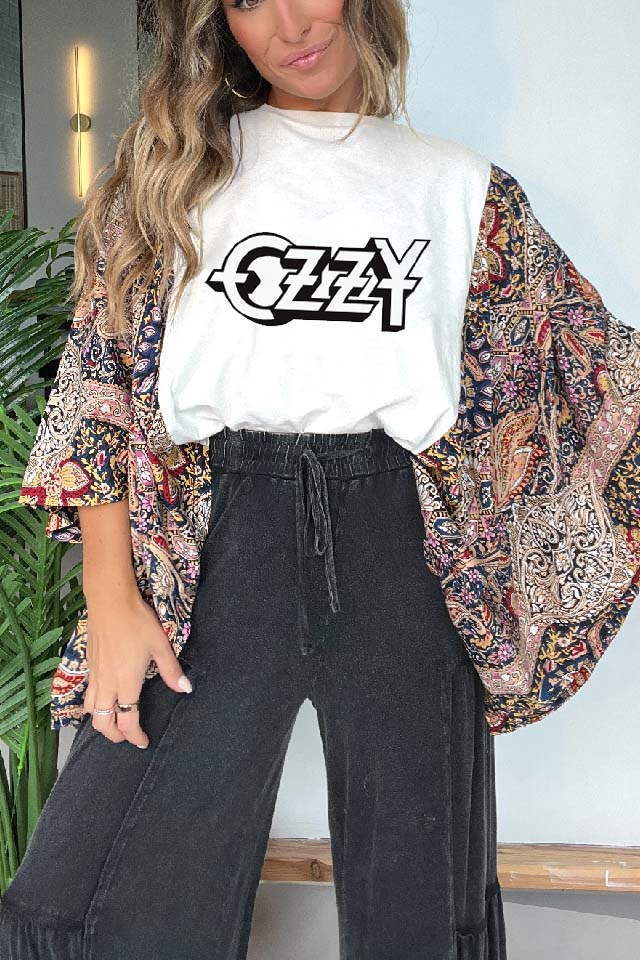 OZZY Mix & Match Tee（No Patch）