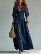 Women's Bohemian Vacation-style Dress