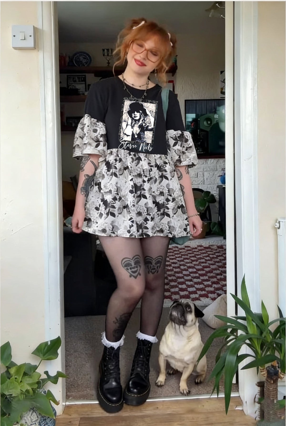 Stevie Nicks Upcycled Tee
