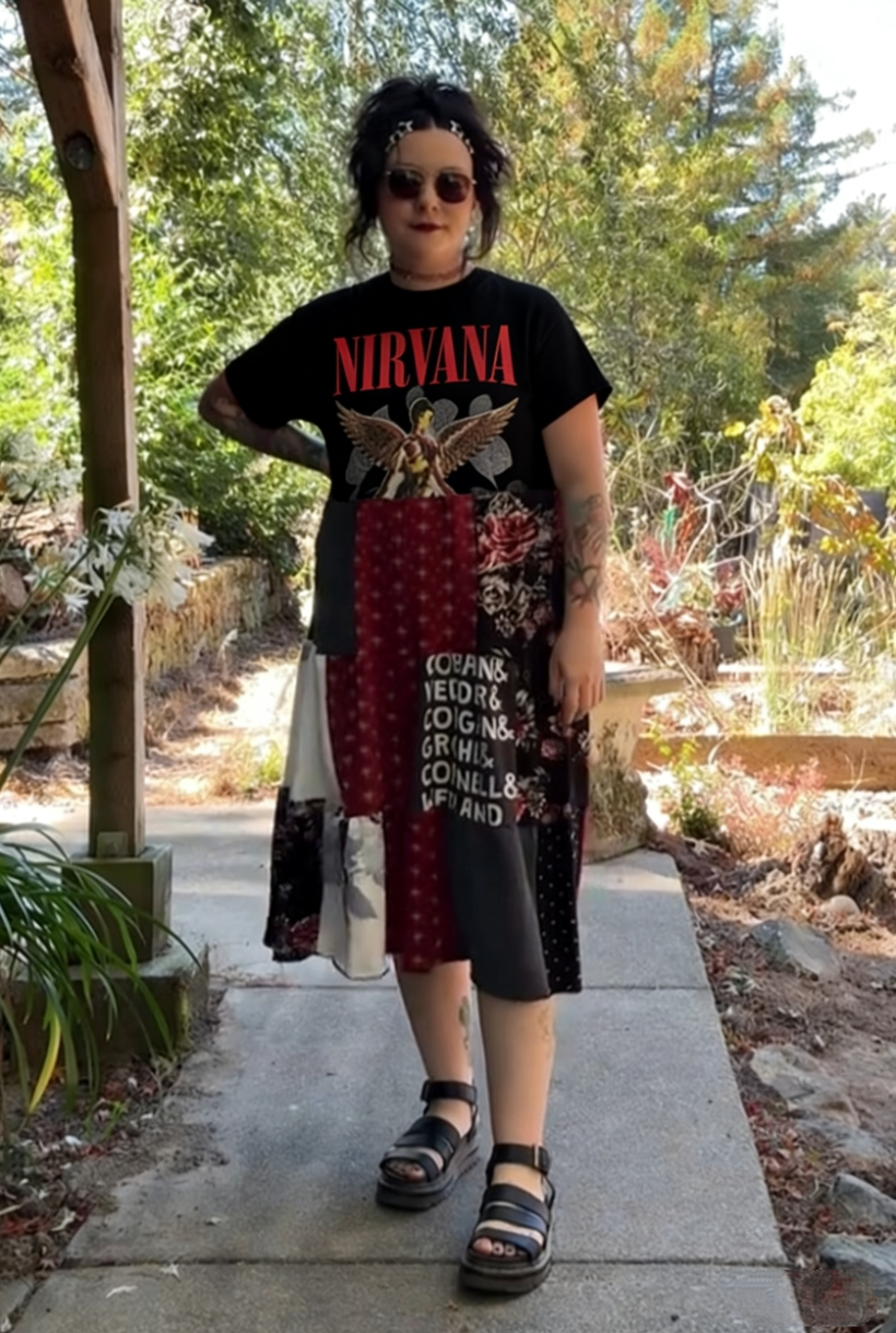 Nirvana Upcycled Tee