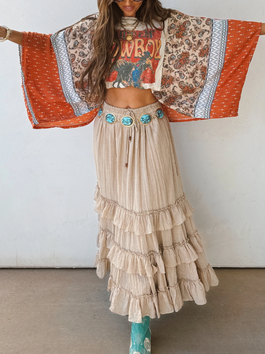 Bohemian Paisley Kimono