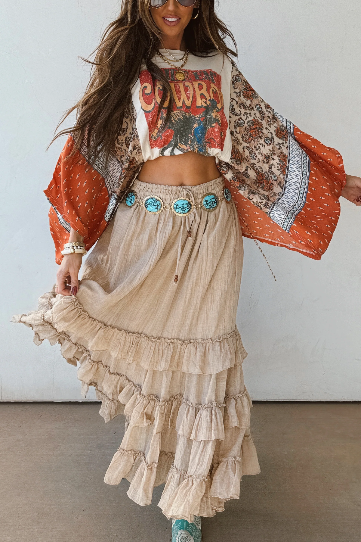 Bohemian Paisley Kimono