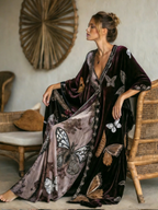 Women's autumn and winter velvet two-piece suit