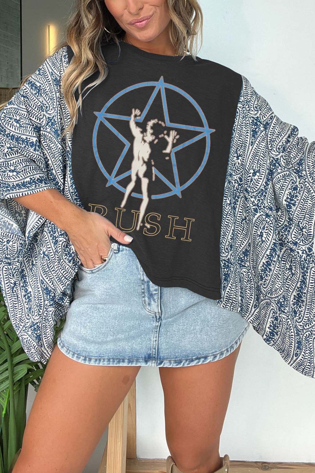 Rush Print Mix & Match Tee（No Patch）