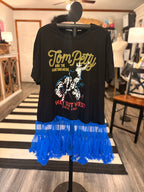 Time and Tru Tom Petty Way Out West Upcycled Tee