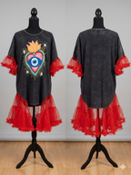 Rock Princess Upcycled Tee