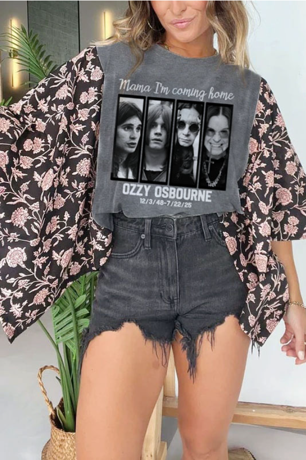 Ozzy Osbourne  Mix & Match Tee （No Patch）
