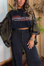 George Strait Mix & Match Tee Black Multi