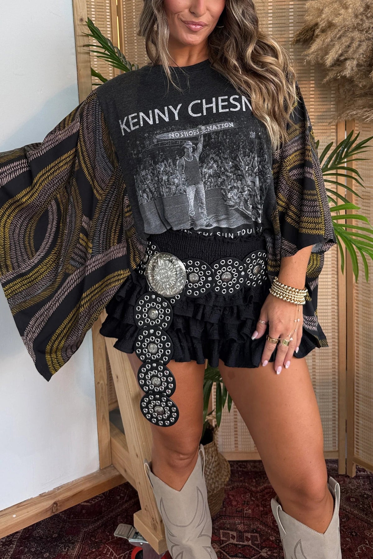 Kenny Chesney Mix & Match Tee DK Grey Multi