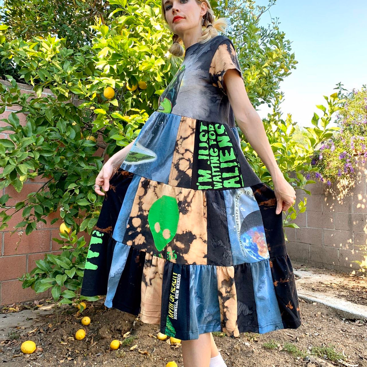 Alien Upcycled Tee