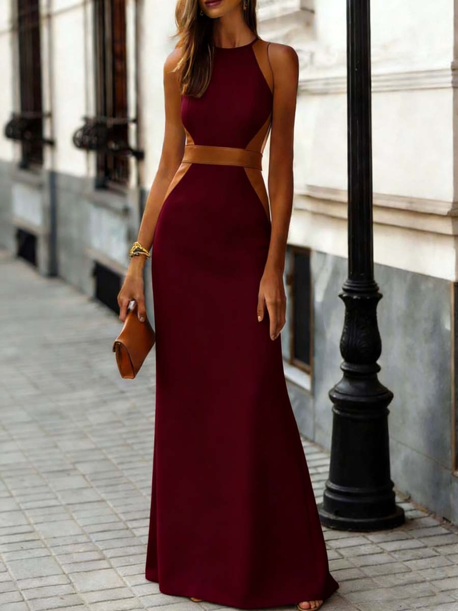 Women's Elegant Simple Slim-fit Dress