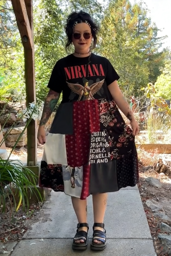 Nirvana Upcycled Tee