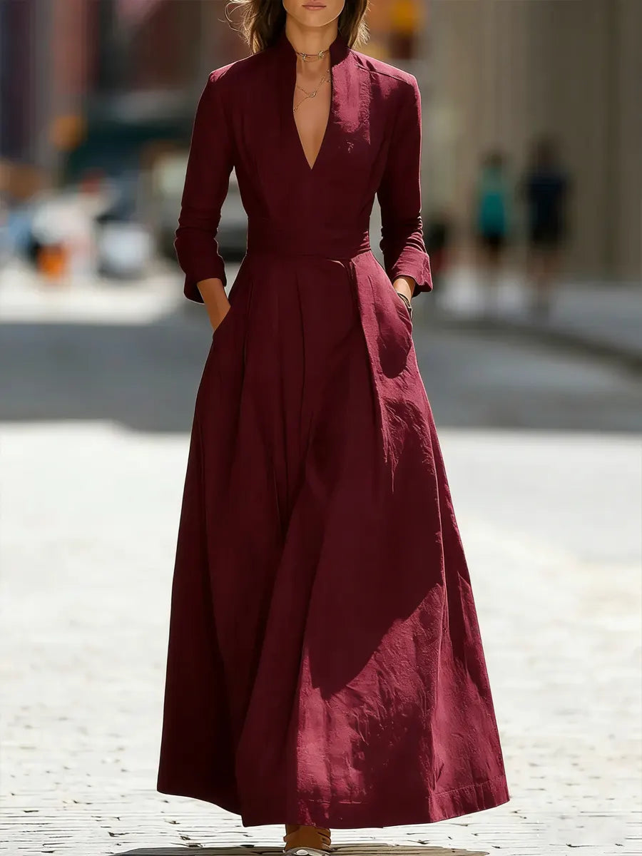 Women's Minimalist Elegant Long Dress