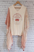 strawberry fields rock V-neck Mix & Match Tee （No Patch）