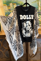 Roper Band Tee Dolly Parton Print Mix & Match Tee（No Patch）