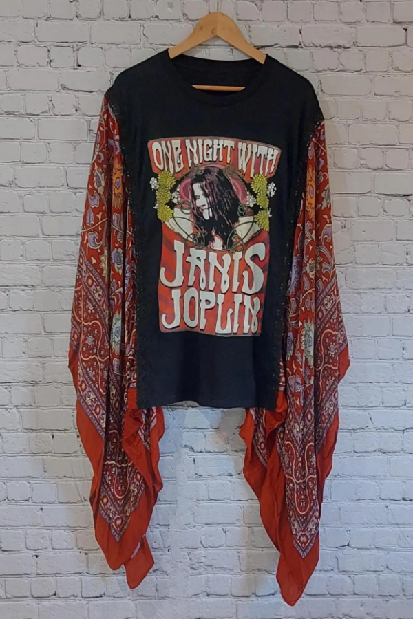 Janis Joplin rock  Mix & Match Tee