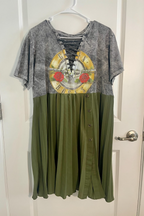 Guns N Roses Recycled Dress